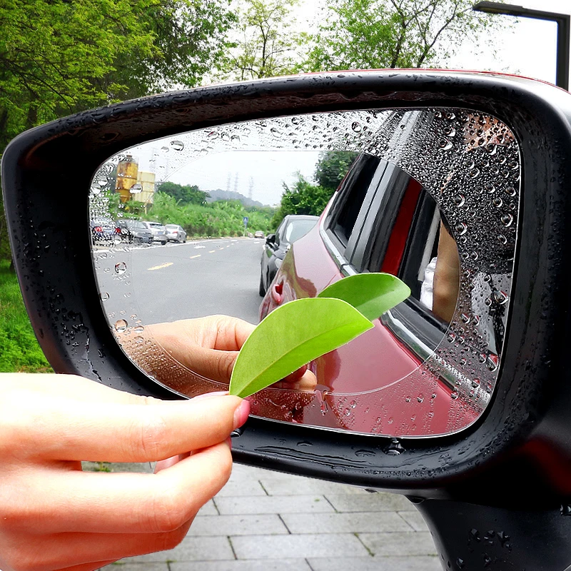 

Car Rearview Mirror Protective Film Anti Fog Membrane Waterproof Motorcycle Window Rainproof Auto Clear Sticker Dustproof Film