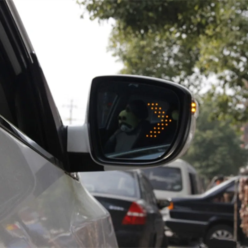 Совершенно новые синие широкоугольные очки для бокового зеркала заднего вида с