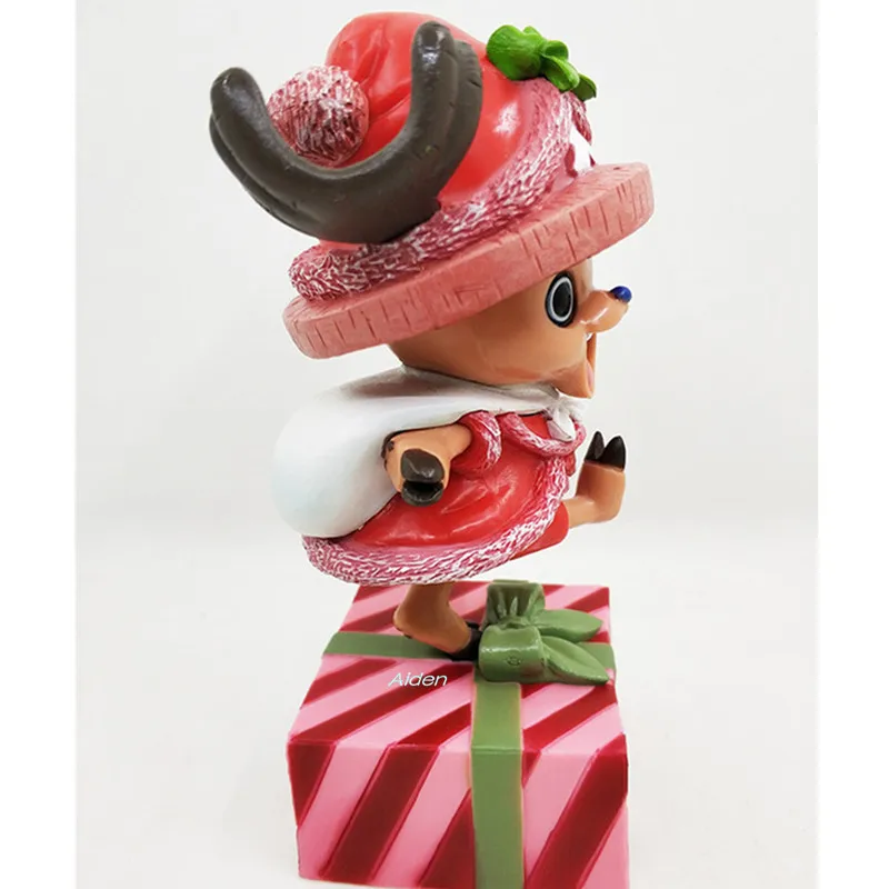 5 &quotАниме one piece соломенная шляпа Пираты Тони Чоппер Рождество вер. ПВХ фигурка