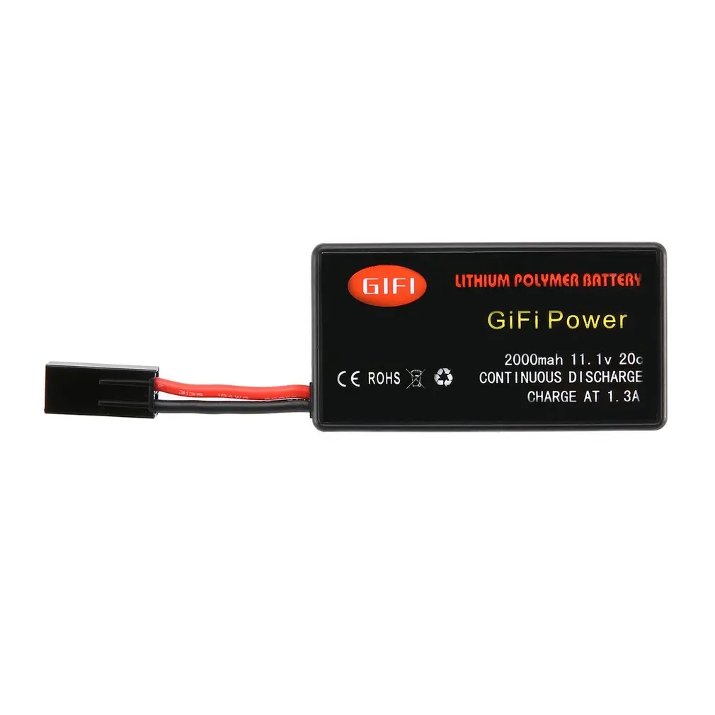 Батарея большой емкости 11,1 V 2000mAh обновленная Замена Lipo батарея легкий Дрон батарея для Parrot Ar. Drone 2,0