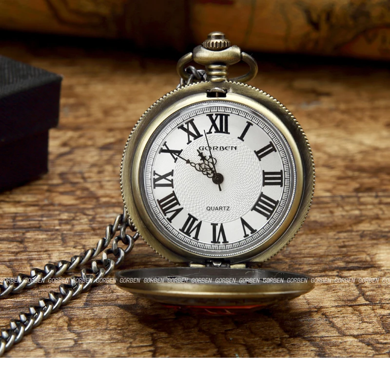 Женские и мужские карманные часы в стиле ретро с надписью Blessed Virgin Mary Embrace Child Jesus