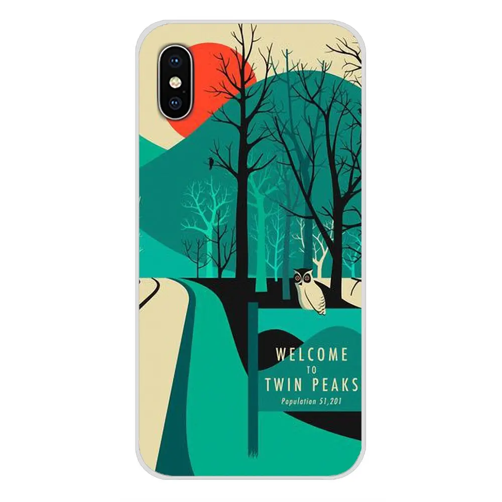 Аксессуары чехлы для телефонов Apple iPhone X XR XS MAX 4 4S 5 5S 5C SE 6 6S 7 8 Plus ipod touch Twin Peaks |