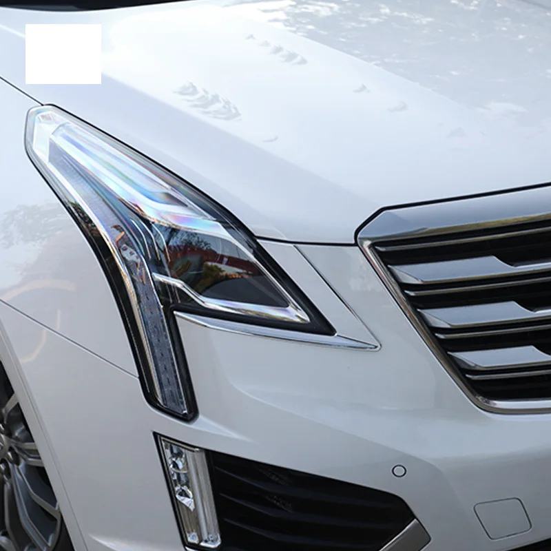 

lsrtw2017 car-styling car headlight trims for cadillac xt5 2016 2017 2018