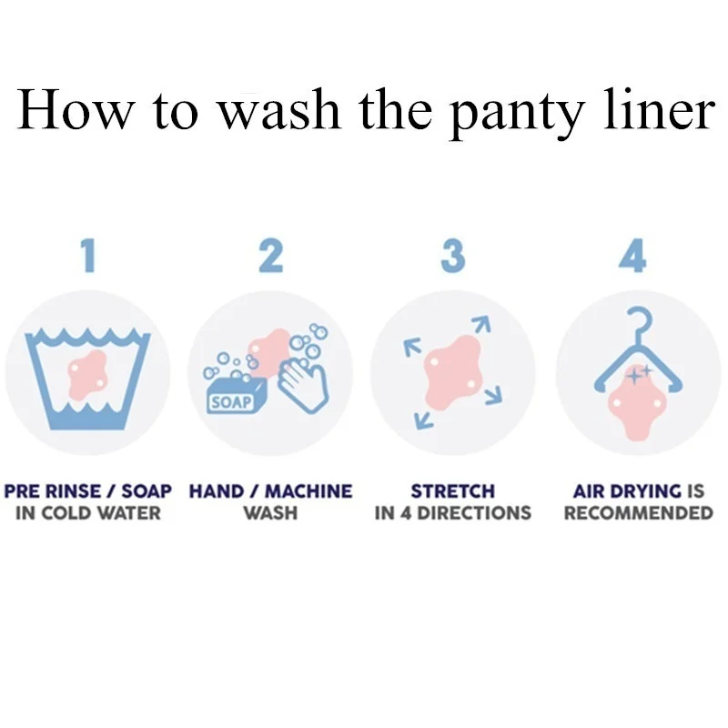 

[simfamily]4Pc Oganic Bamboo Charcoal Panty Liner Healthy Material Inner Super Absorption Reusable Feminine higiene sanitary pad