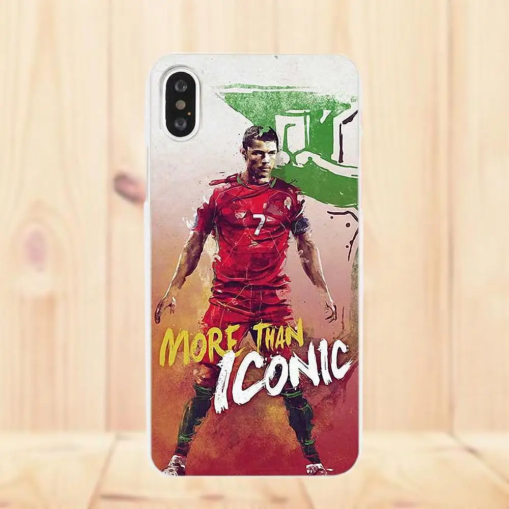 Perciron Мягкая обложка Cr7 Криштиану Рональдо свитера для футбола для Galaxy Alpha Core Prime Note 2, 3, 4, 5, S3 S4 S5 S6 S7 S8 S9 mini edge Plus - Цвет: as picture