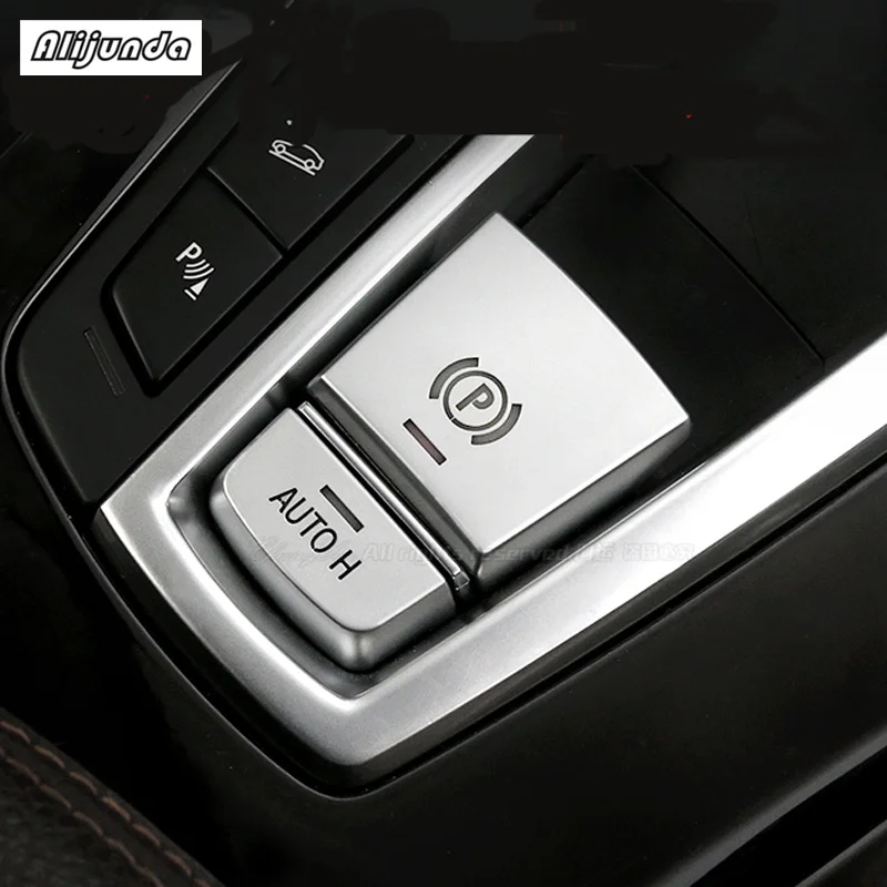 Автомобильный электронный стояночный тормоз Авто H кнопки крышка для BMW 5/6/7 серии
