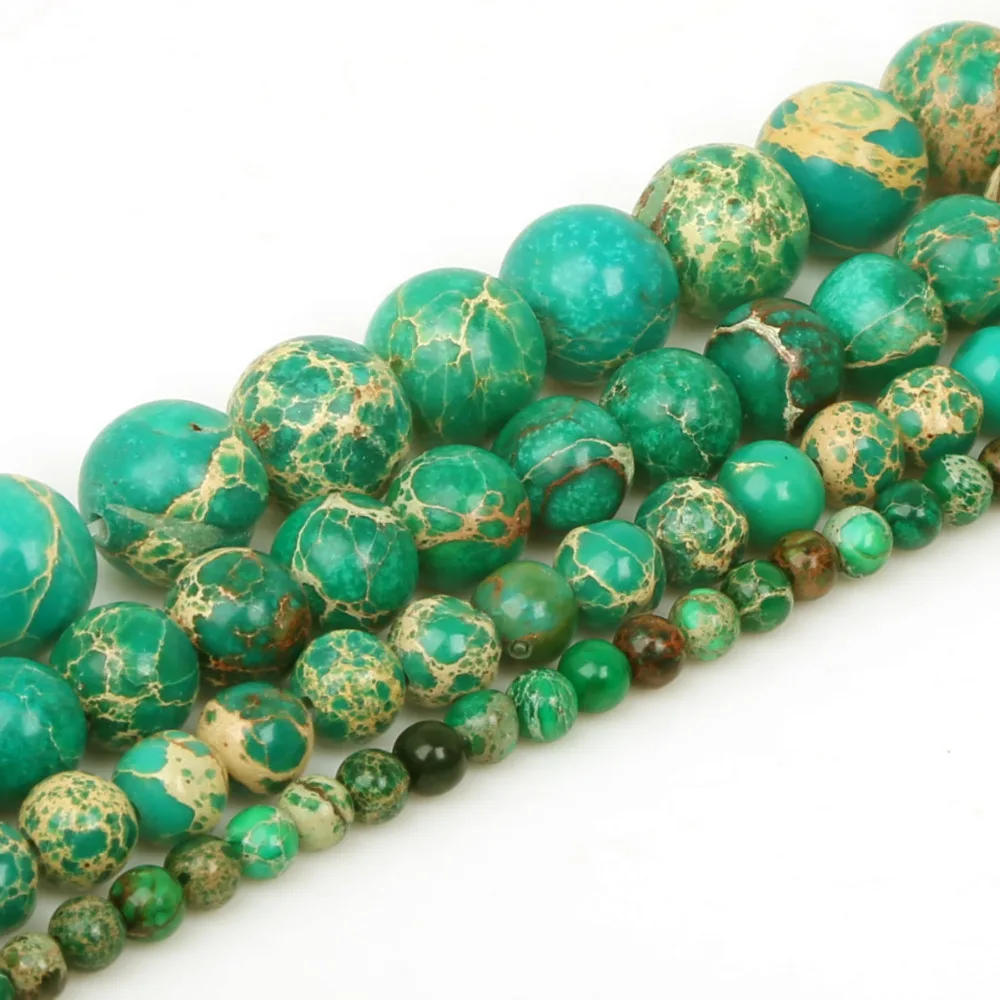 

Nature Stone 10mm Red/Purple/Green/Royal Blue Sea Sediment Spacer Beads Pick Color For DIY Necklace BTB771-04