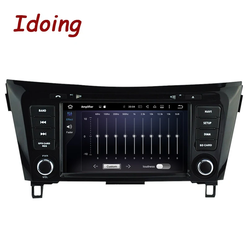 Idoing 2Din 8 &quotавтомобиль Android8.0 DVD радио плеер подходит Nissan Qashqai/X Trail 2014 gps навигация