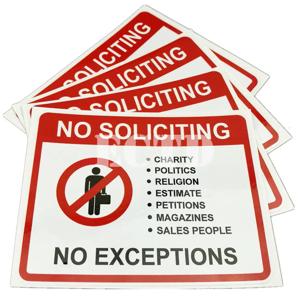 4. Не запрашивающие солиситоры продавцы нарушители знак знаки наклейка