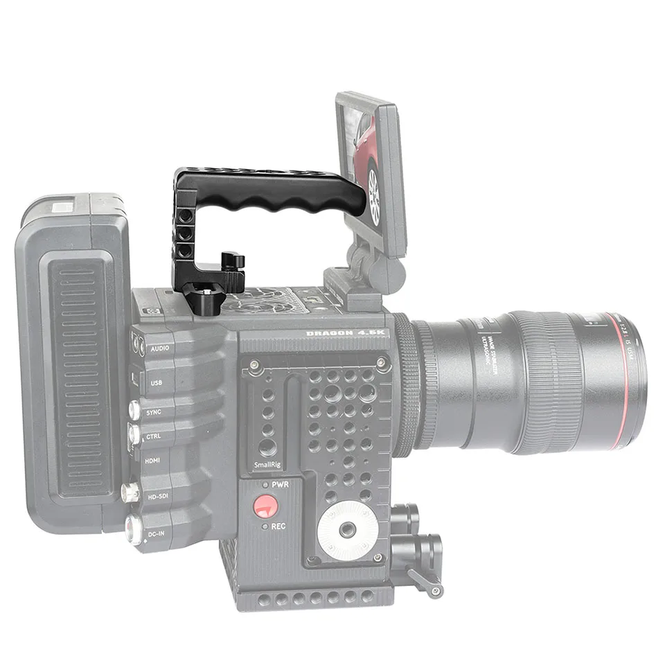 SmallRig верхняя ручка для камеры Сырная ручка с рельсами Nato и Arri позиционные булавки для красной камеры ручка монтируемая рукоятка-1961