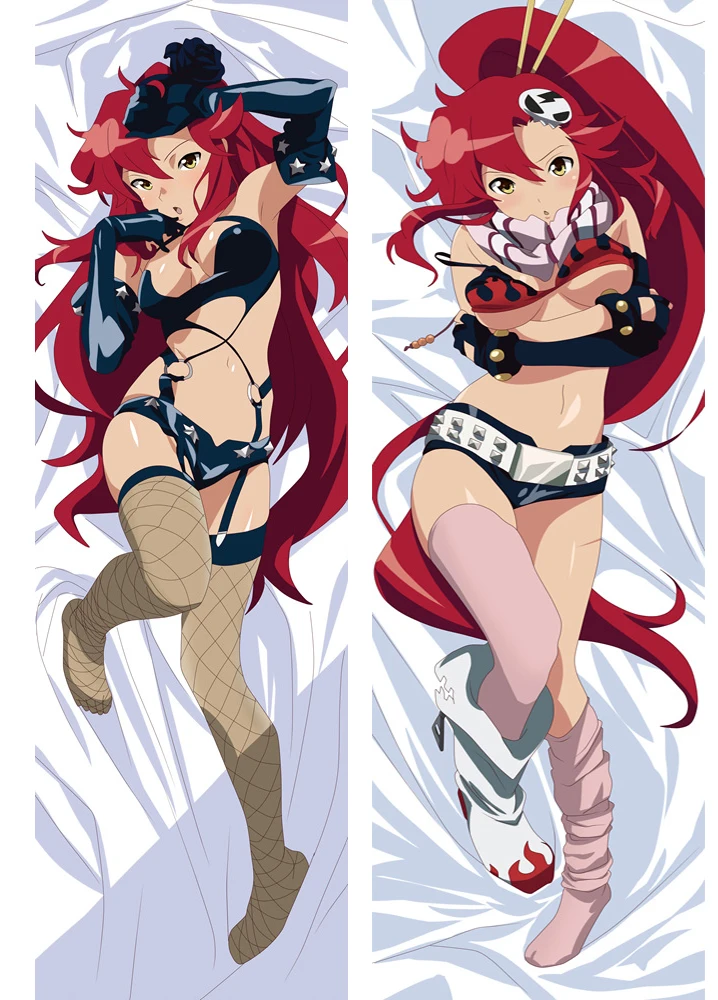 Наволочка с аниме Tengen Toppa Gurren Lagann персонаж сексуальная девушка yoko otaku Dakimakura