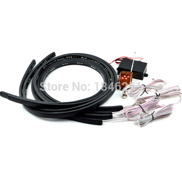 Новинка 7 цветов светодиодный RGB днища Под автомобилей Газа вспышки светильник