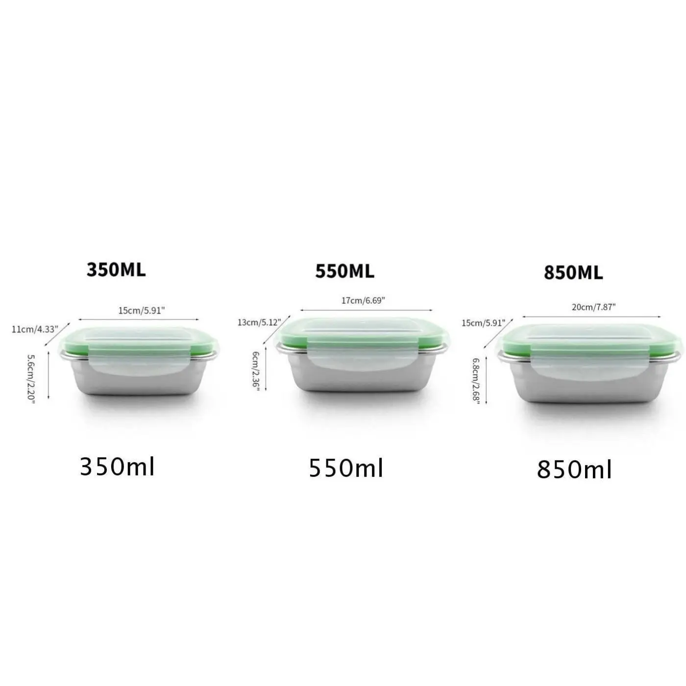 Портативный Ланч-бокс из нержавеющей стали с термоизоляцией пищевой контейнер