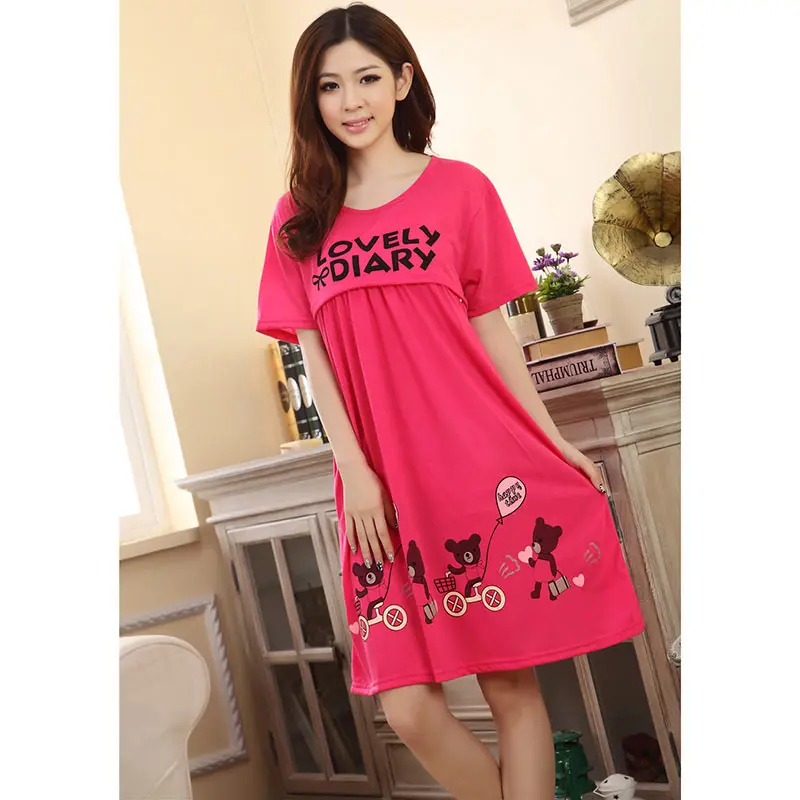 Милые летние средства ухода за кожей для будущих мам пижамы одежда беременных