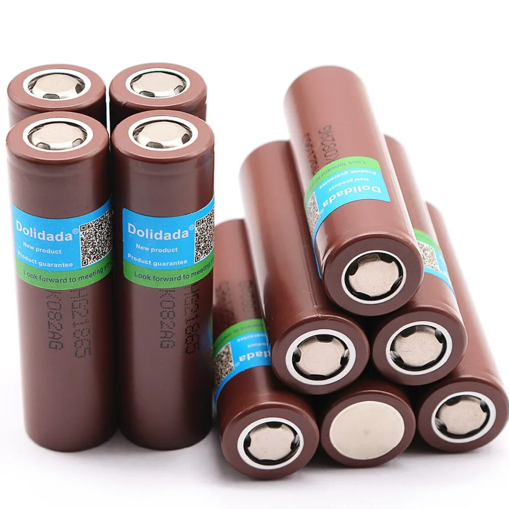 Новинка Dolidada Оригинальная 18650 батарея для LG HG2 18650 Батарея 3,7 V 3000 mah 20A электронная сигарета батарея