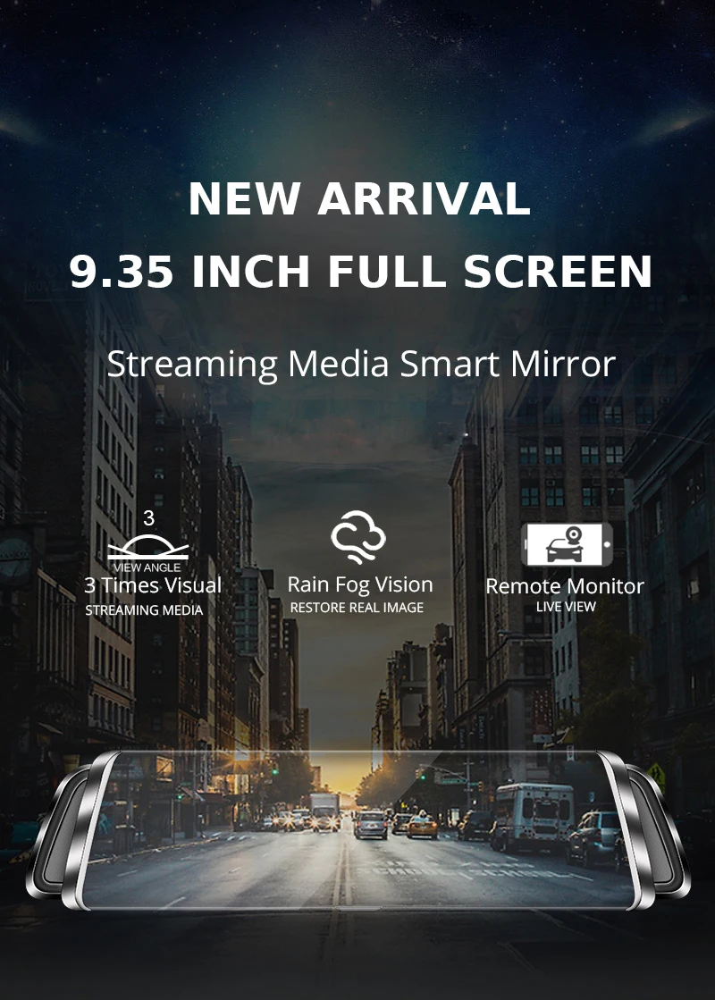 Cemicen камера заднего вида android gps навигатор 4G wifi ADAS Avtoregistrator Full HD 1080 P двойной объектив зеркало заднего вида рекордер