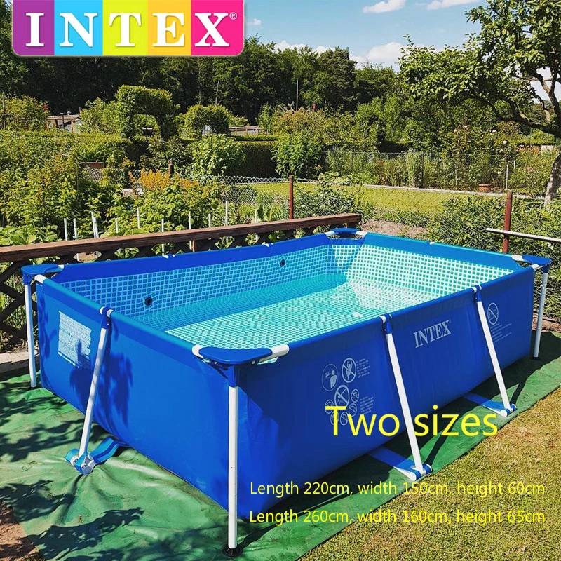 

Intex Oversized Family Adult Bracket Swimming Pool Thickened Large Children Inflatable Summer Swimming Pool Foldable Inflatable