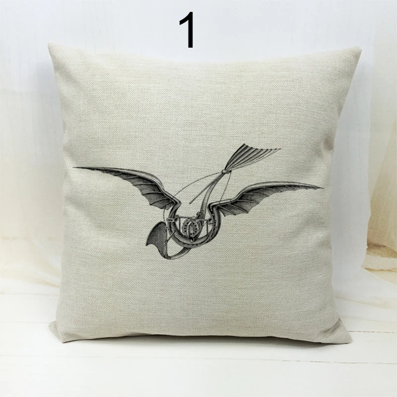 Бесплатная доставка чехол для подушки с сублимационным принтом из хлопка и льна