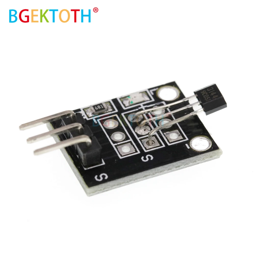 Стандартный модуль датчика тока холла Магнитный для Arduno AVR Smart CarsPIC KY 003 |