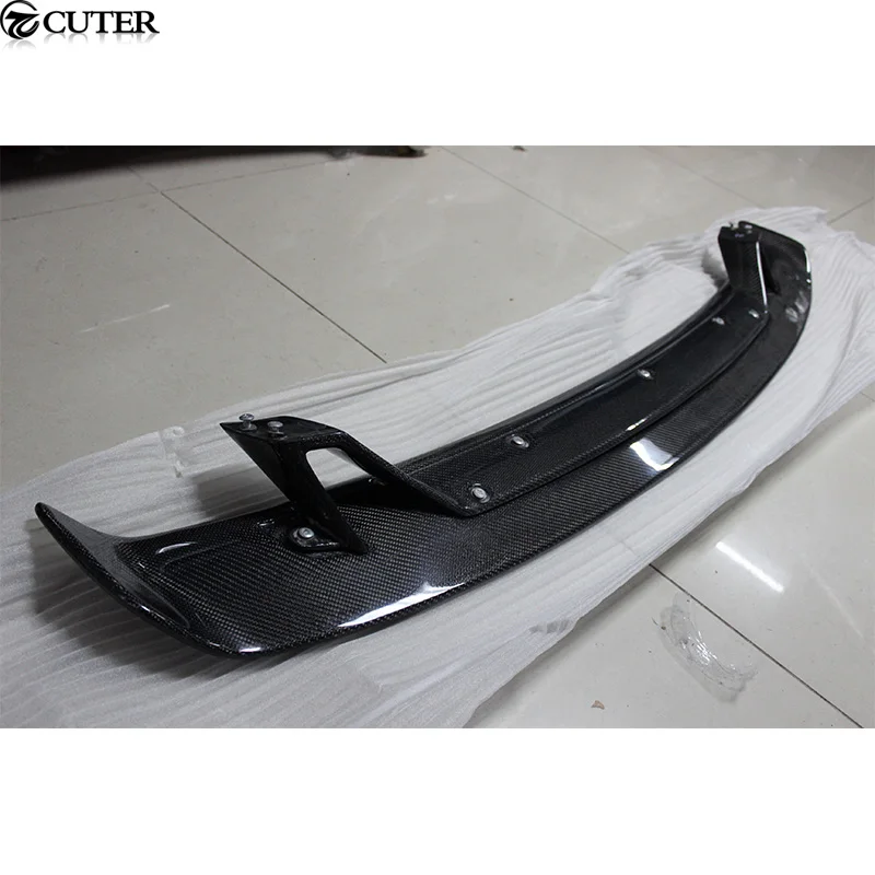 Универсальный седан из углеродного волокна TTS стиль задний багажник спойлер