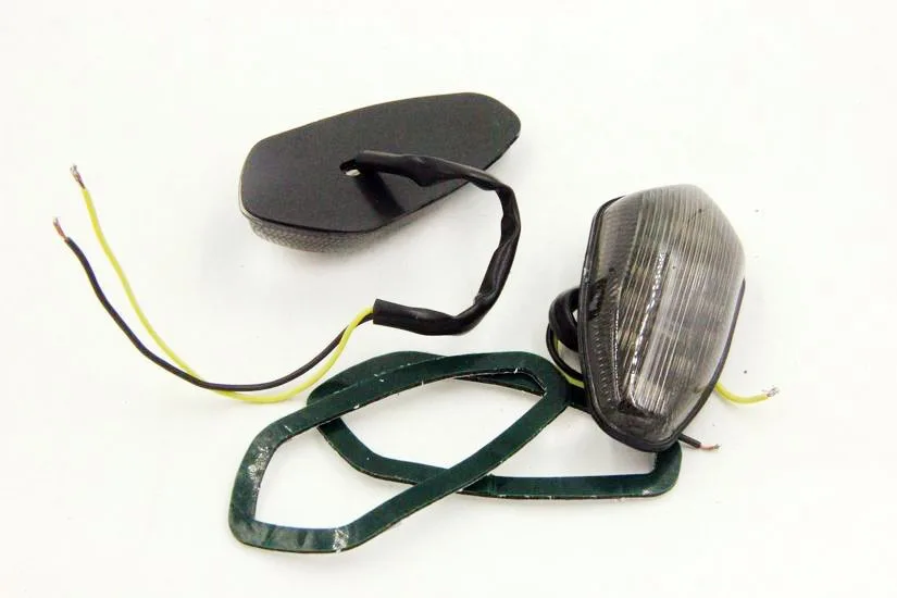 Aftermarket БЕСПЛАТНАЯ ДОСТАВКА мотоциклетные Запчасти LED смывное крепление сигнала