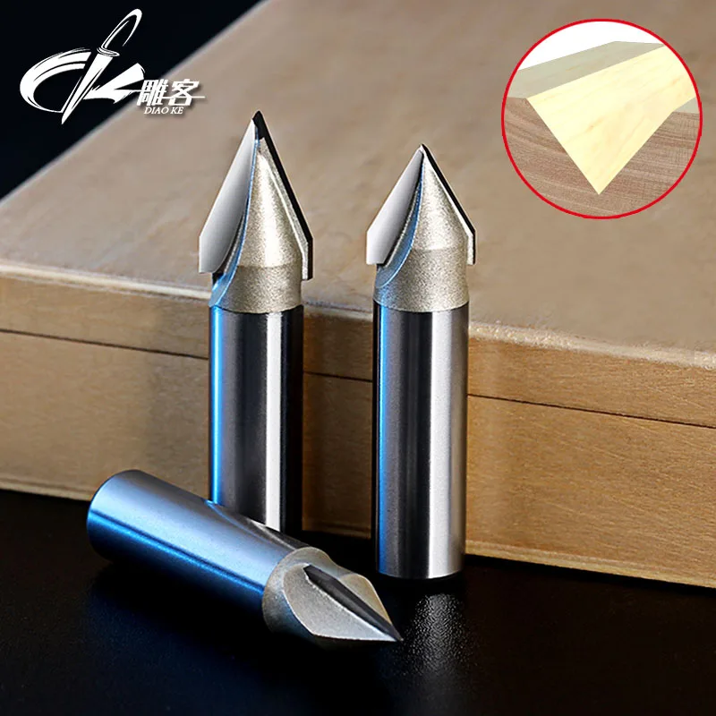 1 шт. 1/2 &quot1/4&quot хвостовик фреза по дереву для станков с ЧПУ фрезы резки деревянных