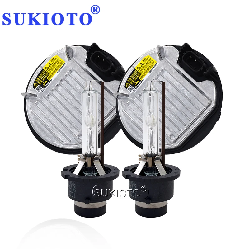 SUKIOTO 35 Вт Yeaky HID Xenon Kit 5500K D2S D2R Автомобильная фара ксеноновая лампа D4S 4500K D4R 6500K