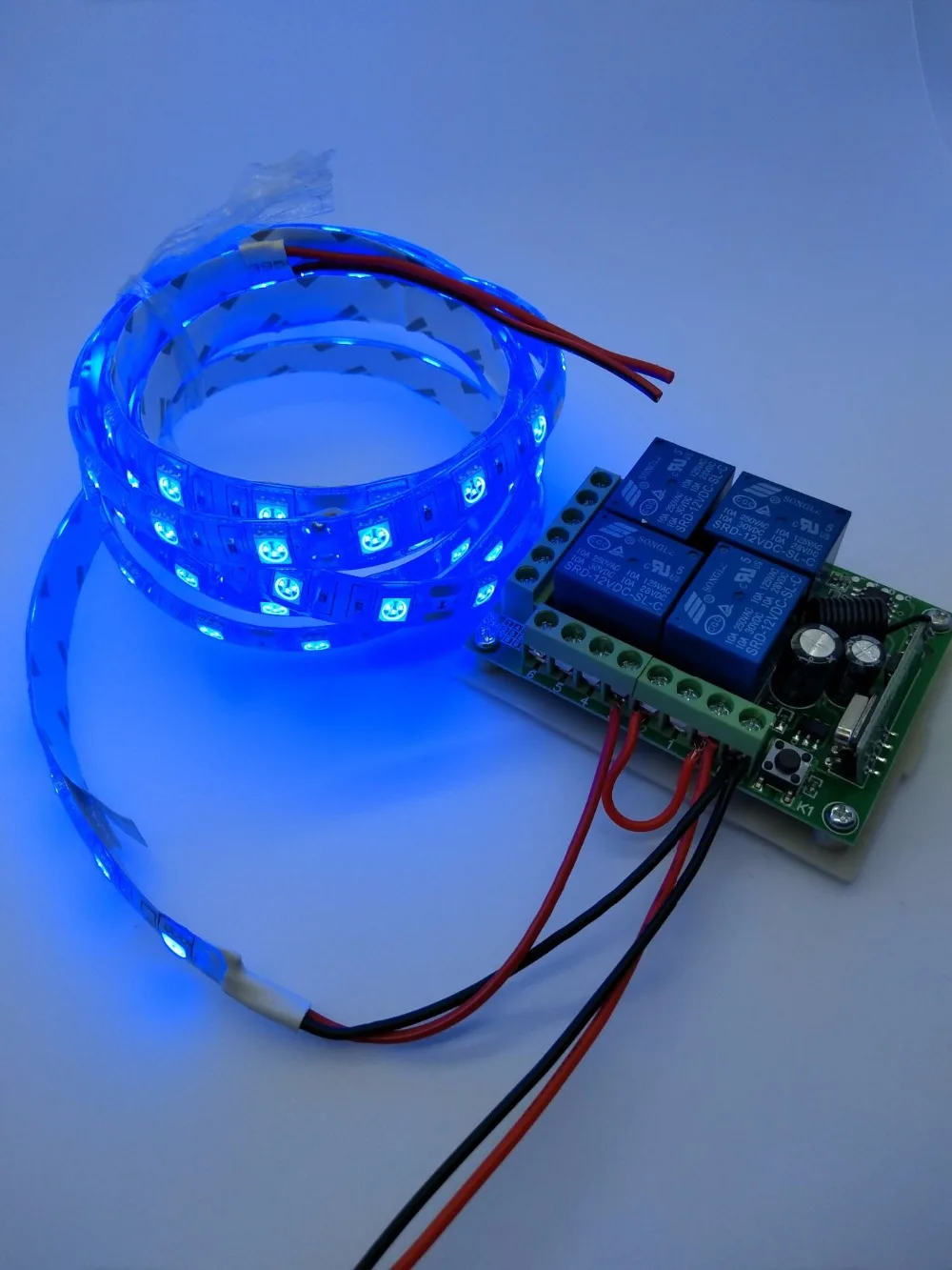 Новый беспроводной фотоприемник постоянного тока 12 В 4 канала 10 А + передатчики