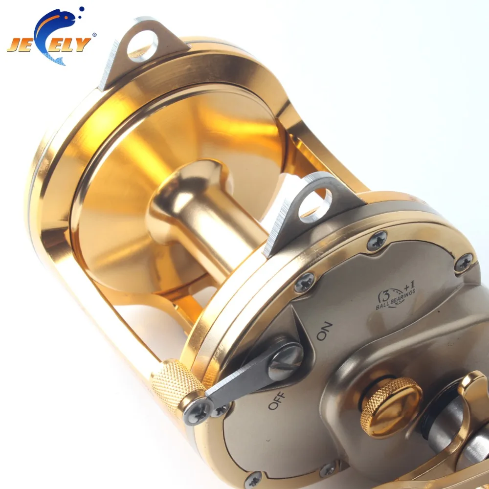 Катушка рыболовная ACT351 для морского троллинга 4 шарикоподшипника 6 2: 1|fishing reel|boat