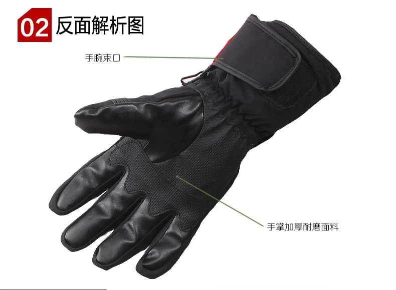 Pro Biker Guantes Мотоциклетные Перчатки Водонепроницаемые кожаные перчатки мотоциклетные зимние теплые полный палец Мотокросс Мотоцикл мото перчатки