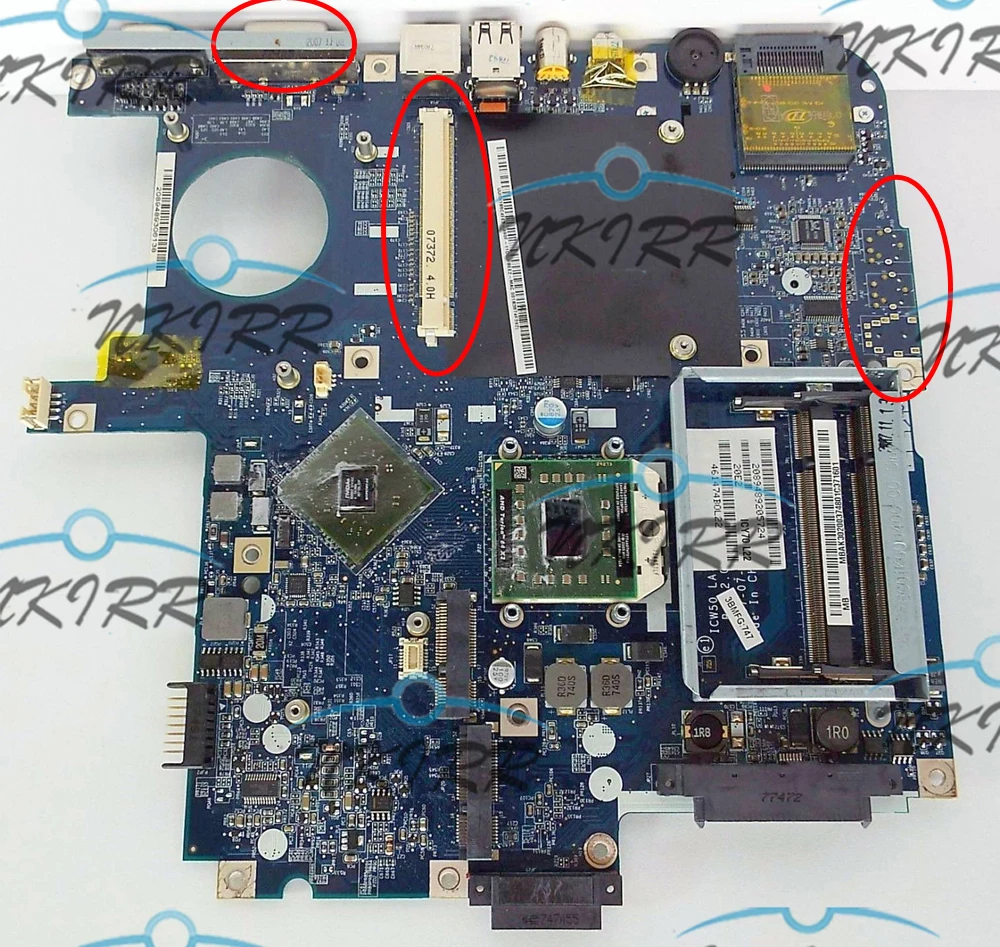 ICW50 LA 3581P ICY70 L22 REV: 2 0 MB.AMM02.001 MBAMM02001 материнская плата для Aspire 7520 7220 5520 7520G 7220G