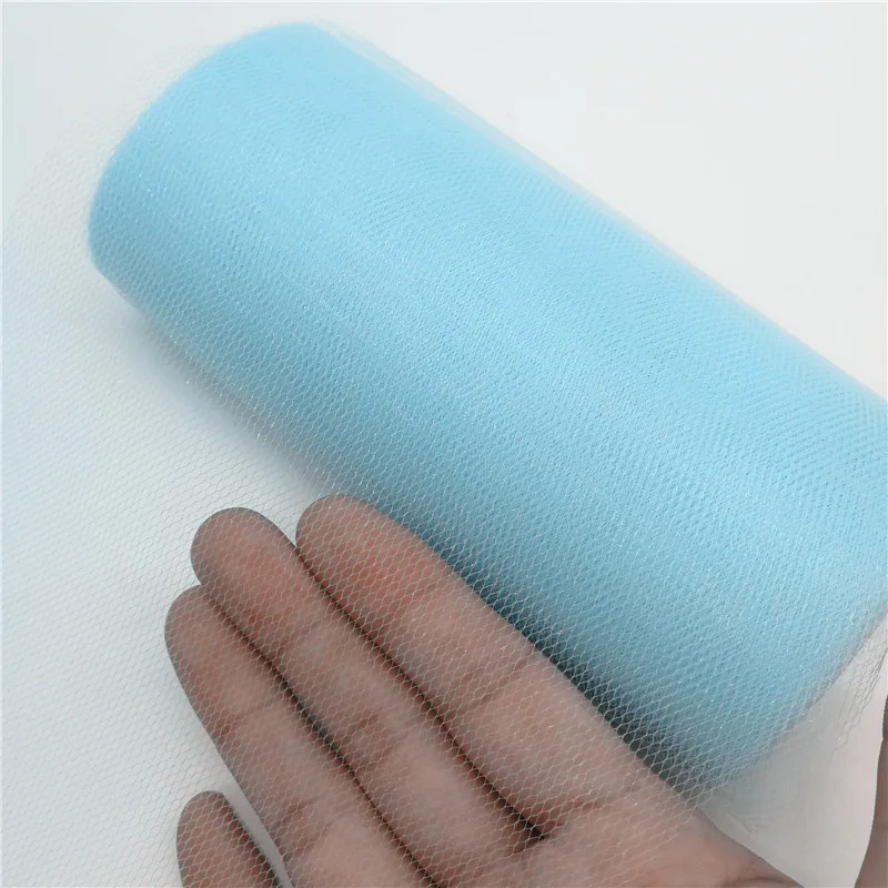 Вуаль рулон 25 ярдов ткани бобина юбка для вечевечерние НКИ женское свадебное