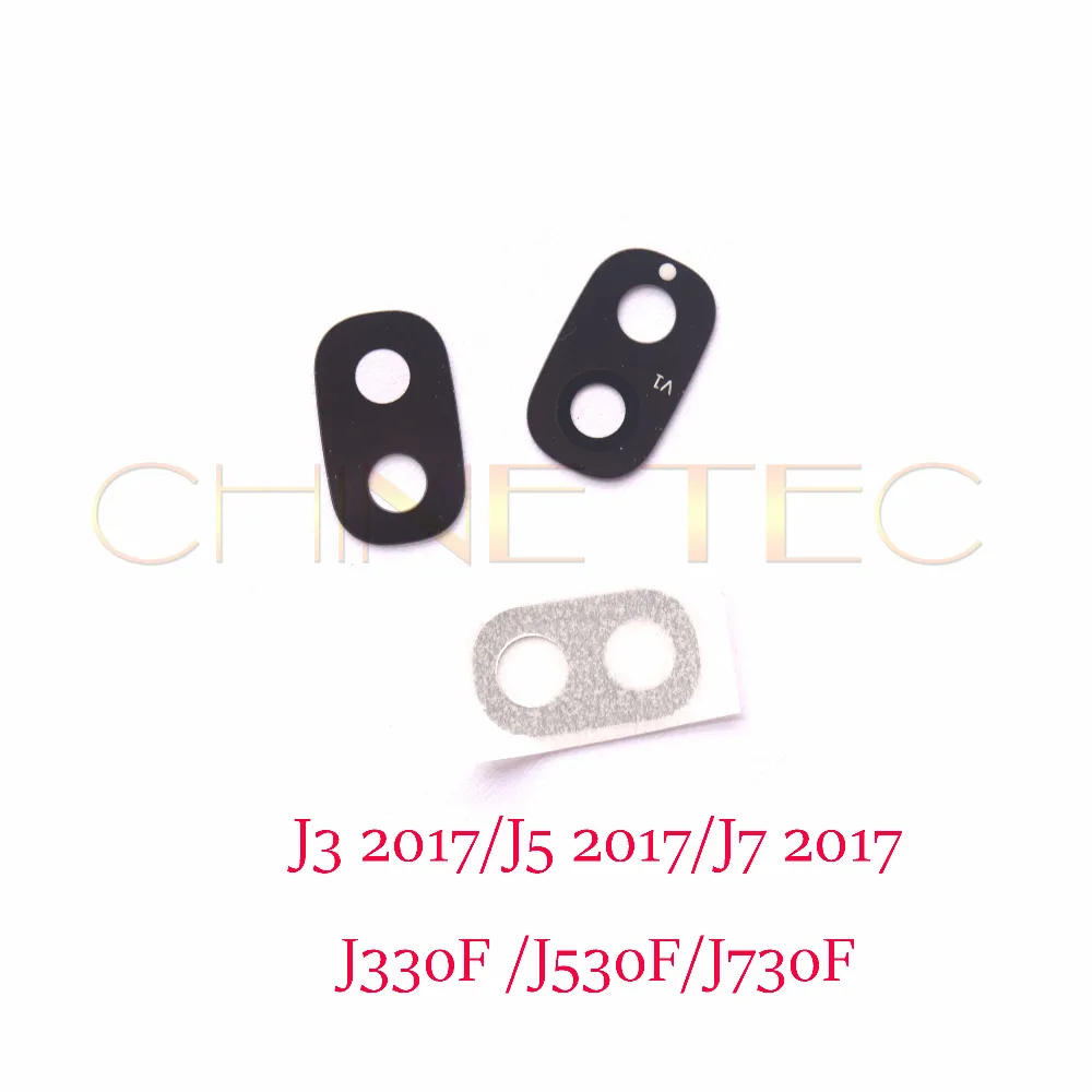 2 шт. оригинальная задняя камера стеклянная линза для Samsung galaxy J3 J5 J7 Pro 2017 / J330F J530F