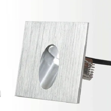 20 шт./лот 3 Вт Led Footlight квадратная настенная лампа для лестницы шаг фойе настенный