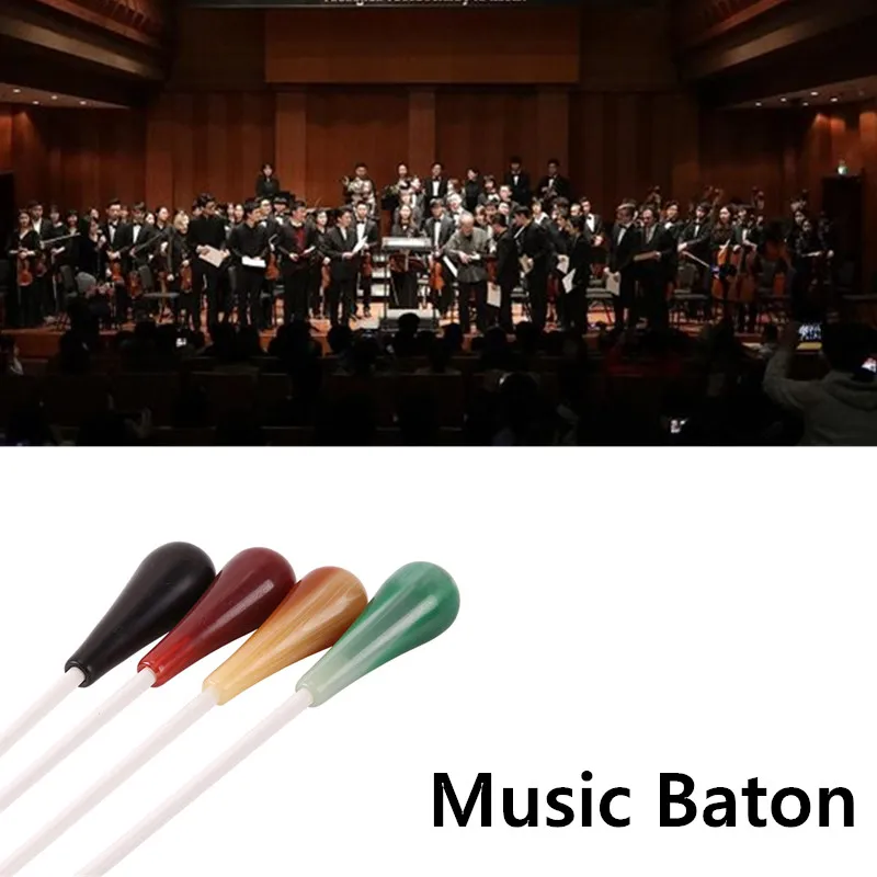 

4 Colors Conductor Professional Music Baton Stage Performance Director Wand for Concert