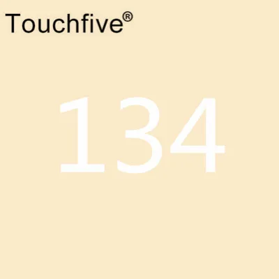 134 TOUCHFIVE дополнительный цвет двойная головка художественные маркеры Кисть ручка на спиртовой основе эскизные маркеры манга ручки для рисования товары для рукоделия - Цвет: 134
