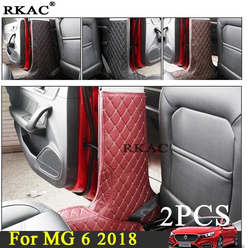 RKAC для MG 6 mg6 2018 автомобильные накладки салона коврик защиты дверей автомобиля