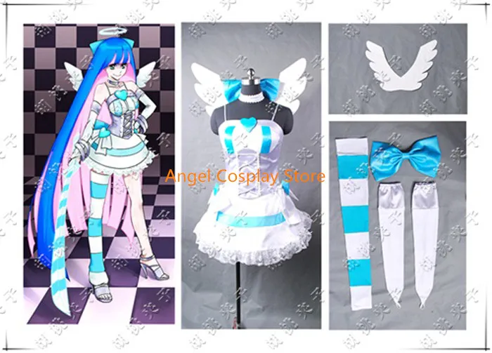 Рождественские трусики и чулки для Хэллоуина костюм косплея модная униформа