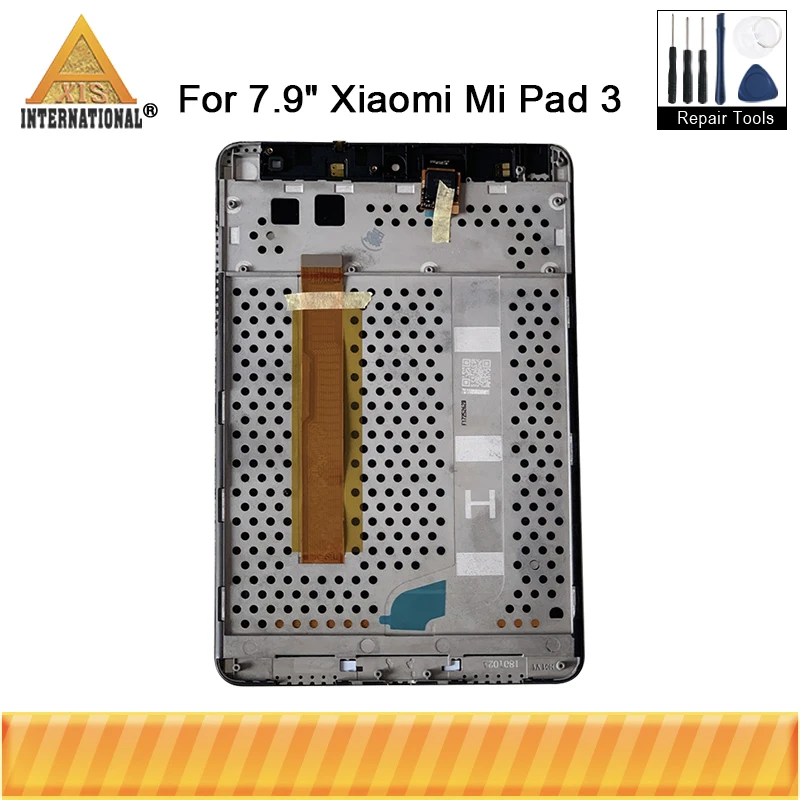 Axisinternational для 7," Xiao mi Pad3 mi Pad 3 ЖК-дисплей с рамкой+ сенсорный экран дигитайзер для mi Pad 3