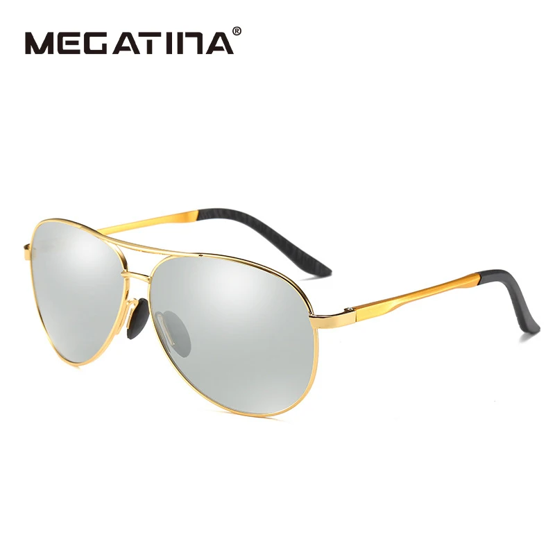Megatina 2018 Алюминий магния Для Мужчин's поляризованные очки мужчин покрытие