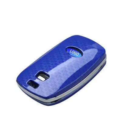 Новинка 2018 чехол для ключа из углеродного волокна простой стиль кольцо