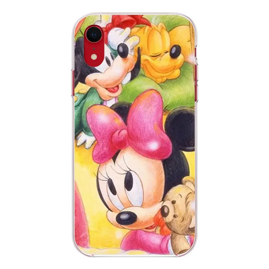 OUTMIX Рождество Микки Минни чехол для телефона iPhone 6s 6 plus 7 8 5 5S SE XR XS