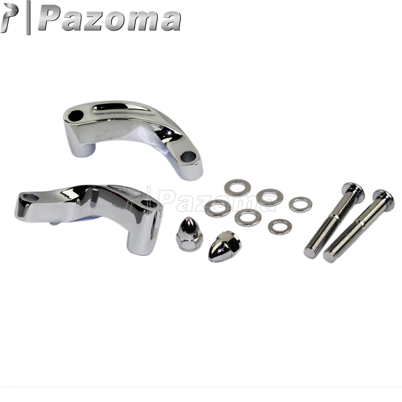 Комплект переходников для зеркала заднего вида мотоцикла черный и белый цвета