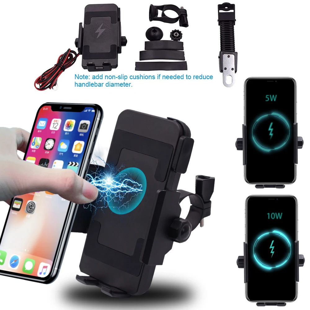 Универсальный беспроводной зарядный держатель для телефона BMW R1200GS YAMAHA MT07 MT09 MT10