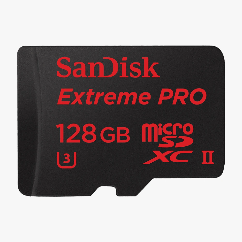Карты памяти SanDisk Extreme Pro microSDXC UHS-II Class10 C10 U3 275 МБ/с. 64 ГБ 128 карты 4 К UHD адаптер USB 3 0