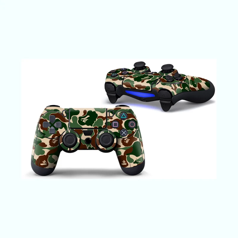 Камуфляжная наклейка s чехол для sony Playstation 4 котроллер наклейка для PS4 контроллер
