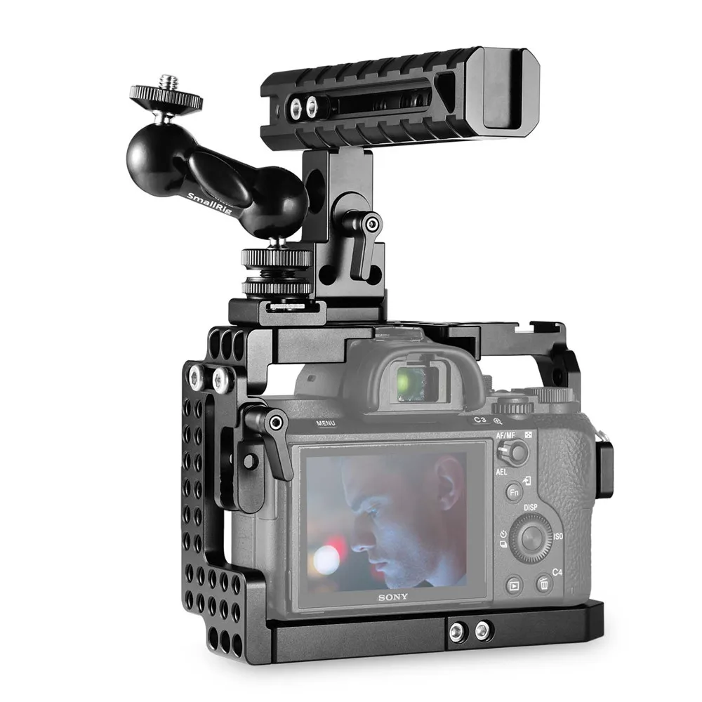 Клетка SmallRig a7ii для камеры Sony A7II/A7RII/A7SII клетка с ручкой QR Cheese + Холодный башмак