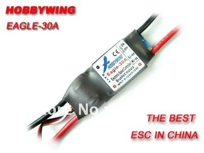 Двигатель Hobbywing Brushed Eagle 30A ESC для самолета RC 370 380 390 280 270 | Игрушки и хобби