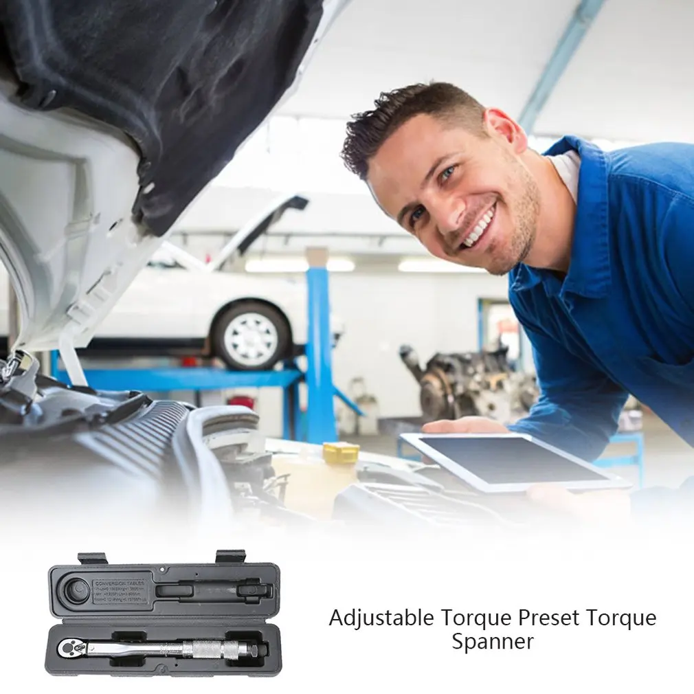 Multifunctional Drive Torque Wrench 1/4 Square 5-25NM Adjustable Two-way Precise Ratchet | Инструменты
