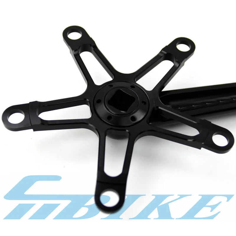 Велосипед Superlight Crankset 330g для дорожного велосипеда Brompton 170 мм алюминиевый сплав 7075